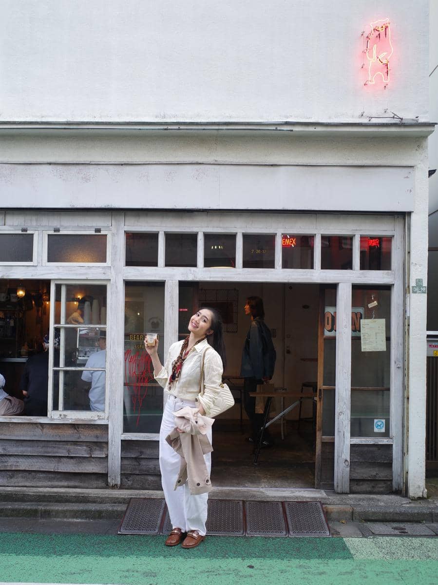 referensi OOTD earth tone ala Febby Rastanty 