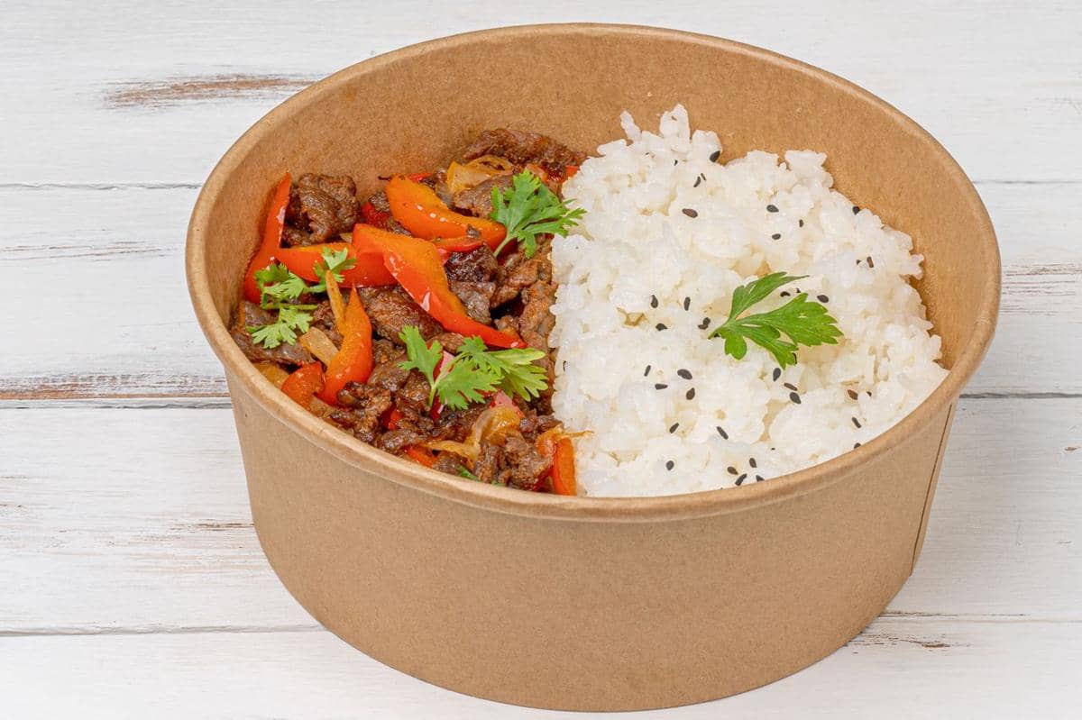 ilustrasi usaha rice bowl