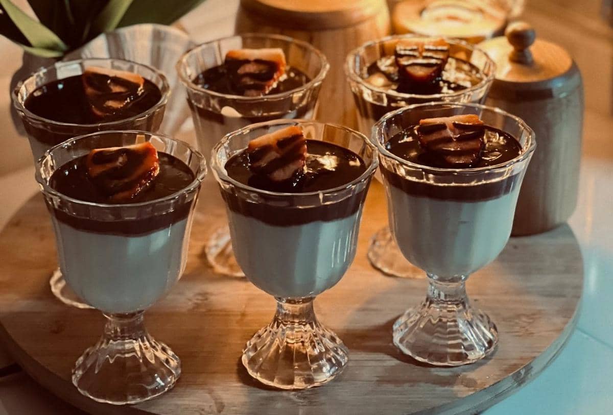 Resep Chocolate Mint Panna Cotta, Dessert Lembut dengan Sensasi Segar