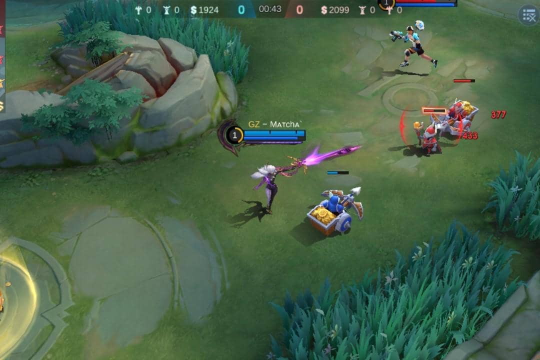 Obsidia fase laning MLBB