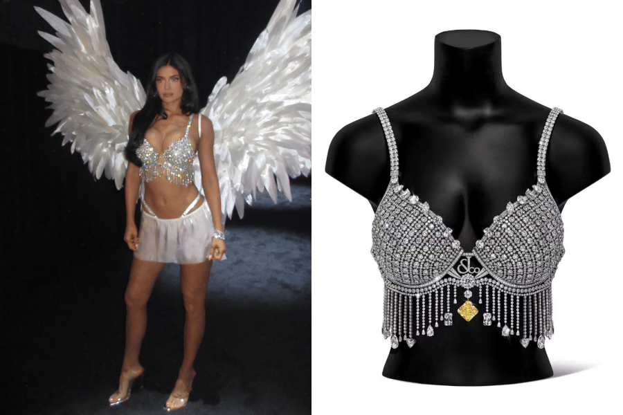 Kylie Jenner Pakai Bra Hampir 1 Triliyun di Panggung Victoria's Secret