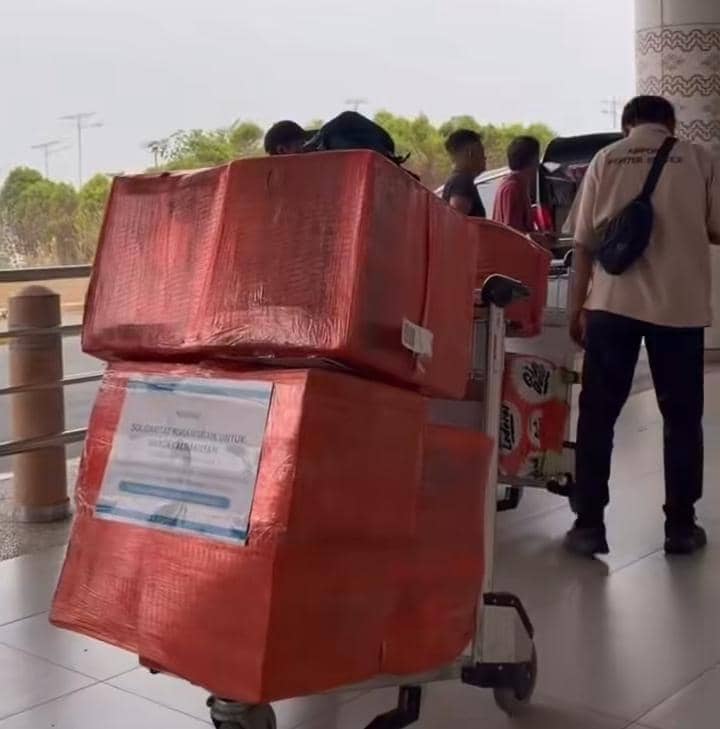 Zaskia Mecca ke Kalimantan jadi relawan karhutla