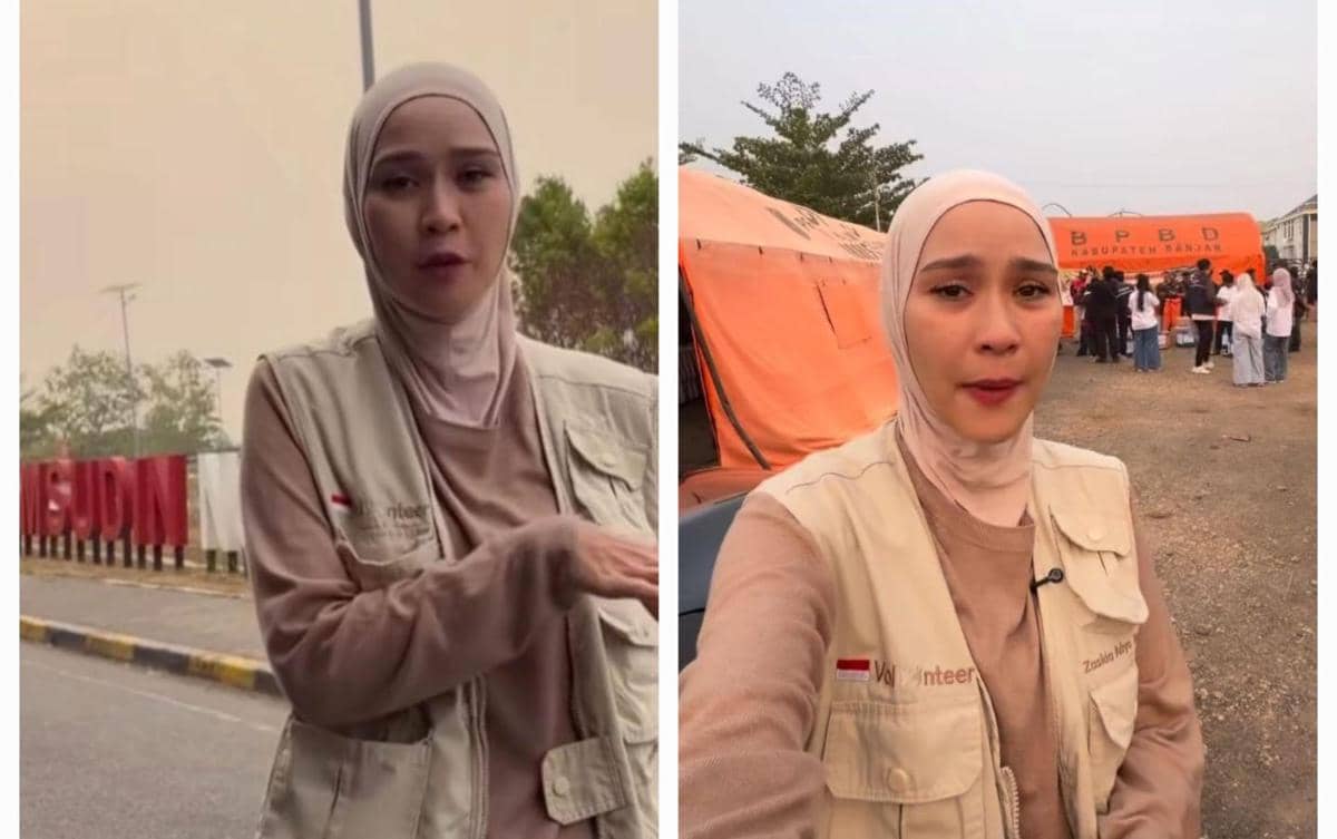 Jadi Relawan Karhutla, Zaskia Mecca Berangkat Langsung ke Kalimantan