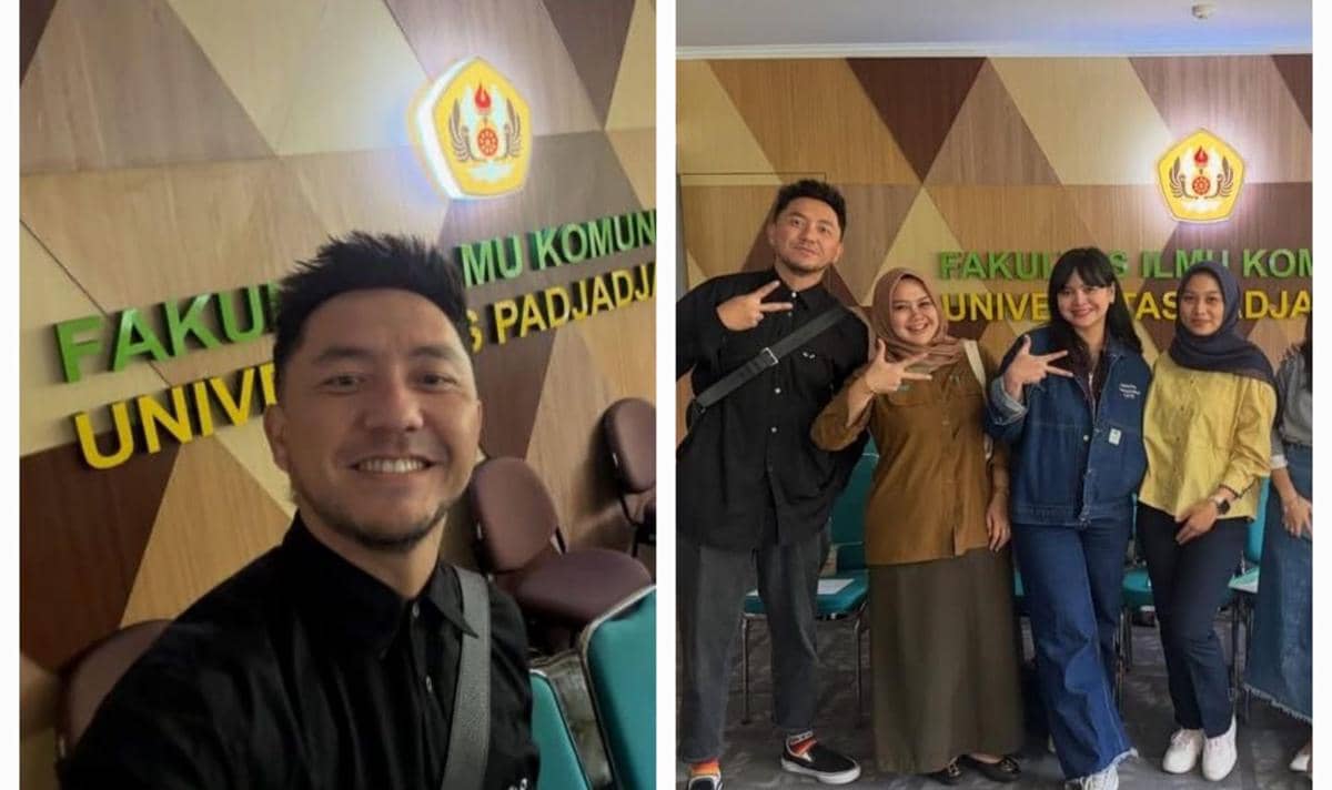 Ananda Omesh Hadiri Seminar Usulan Riset Teman Sebagai Syarat Lulus S2