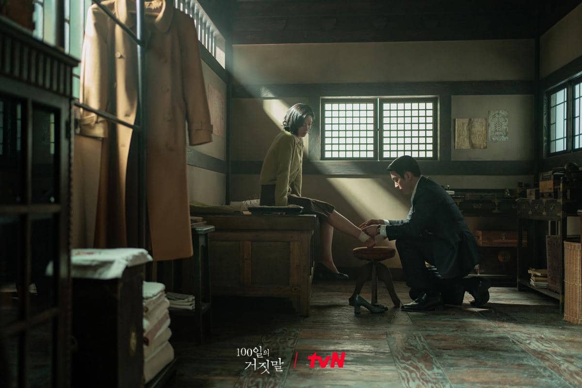 Kim Yoo Jung dan Park Jin Young di 100 Days of Deception
