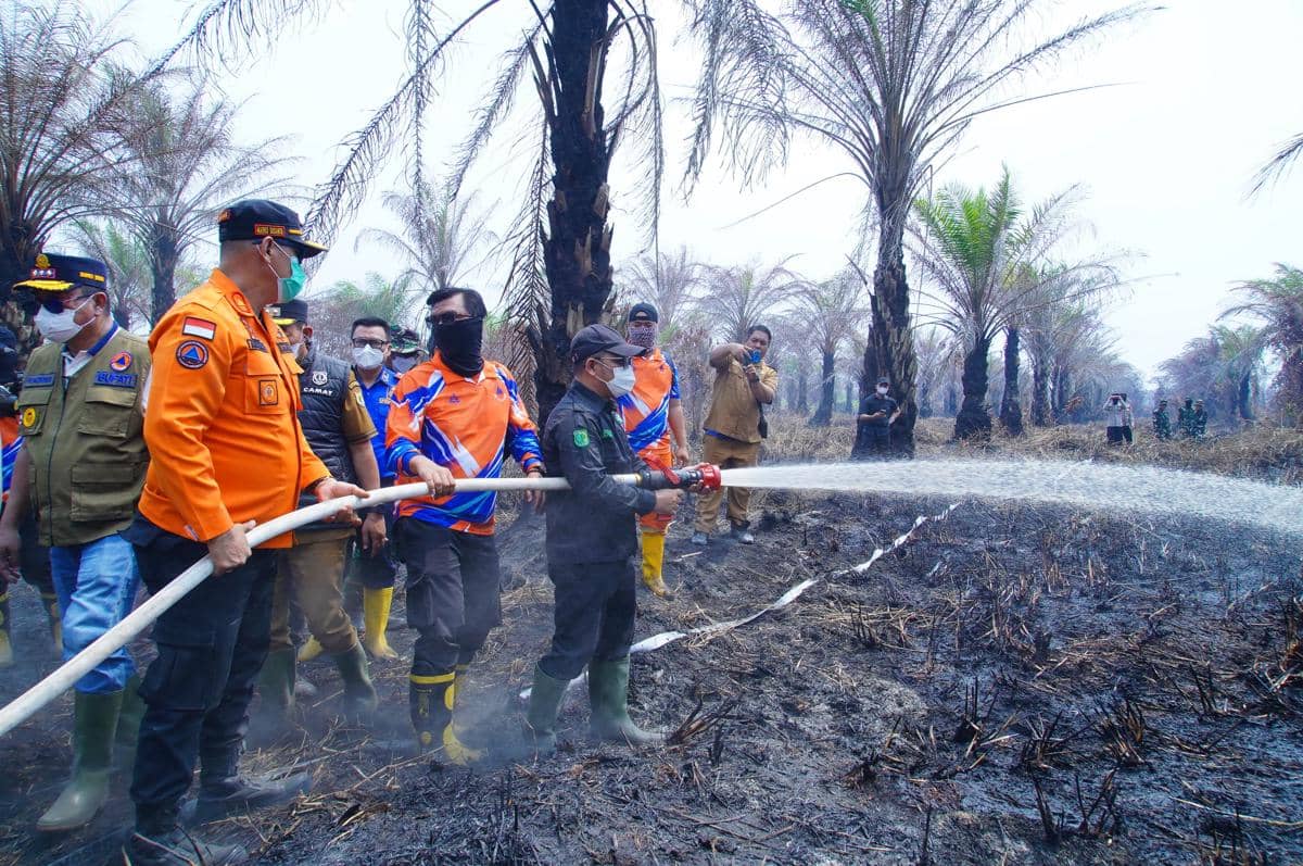 3.500 Hotspot di Musi Banyuasin, Ada Api Masih Menyala