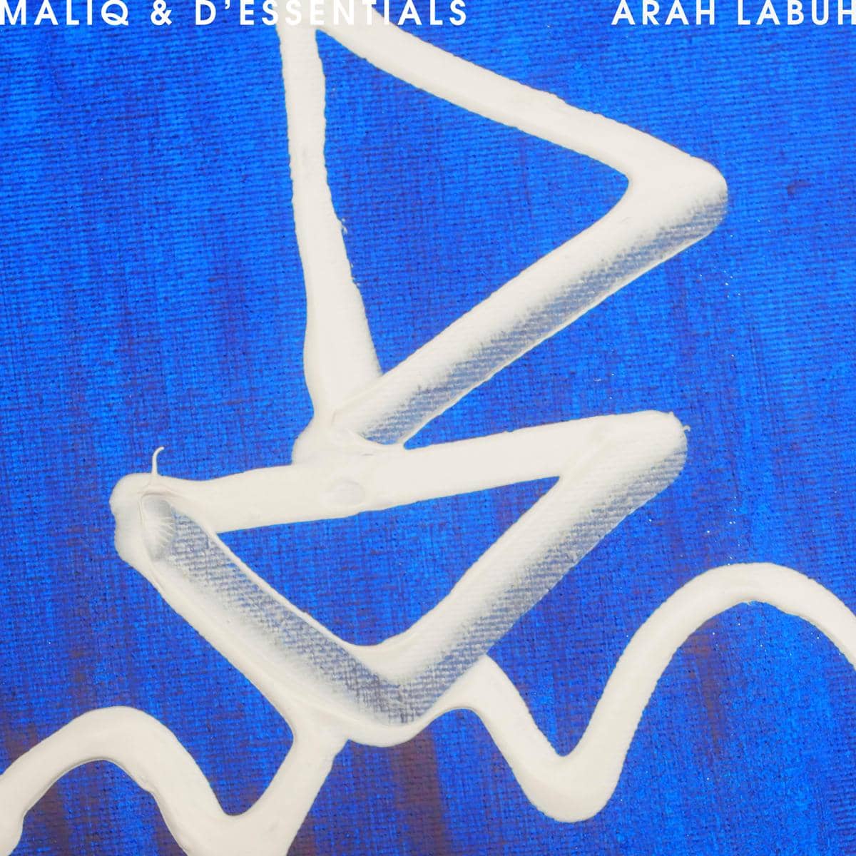 Artwork sampul singel “Arah Labuh” karya Maliq & D'Essentials, digunakan sebagai visual promosi musik.