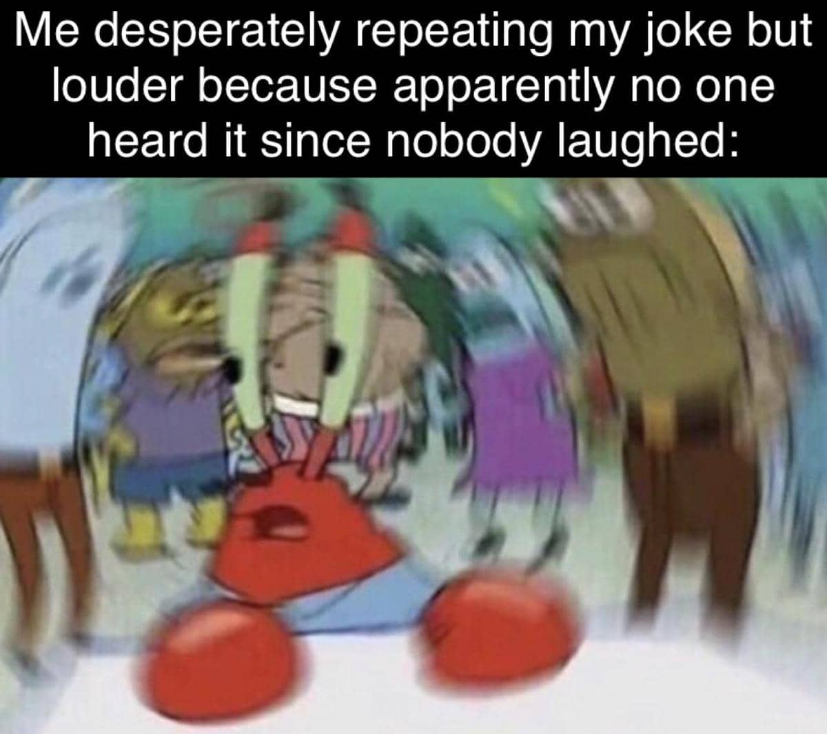 meme SpongeBob tentang lelucon