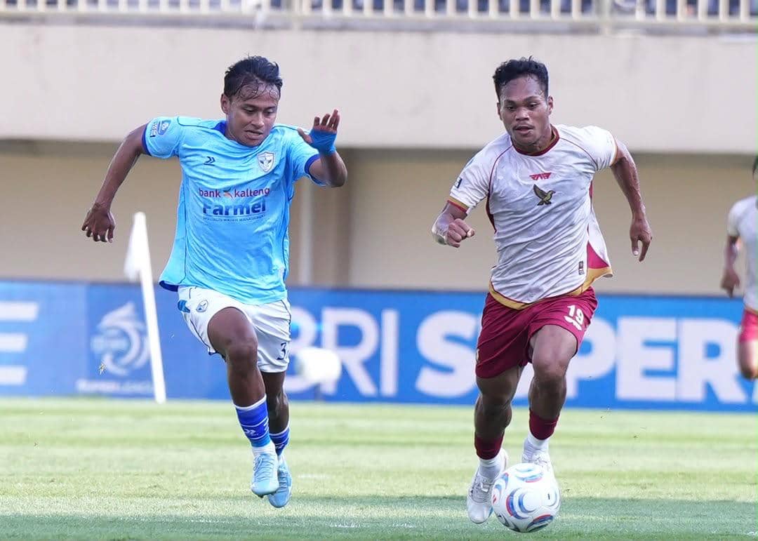 Sempat Unggul, Isenmulang Kalteng FC Dipaksa Java United Berbagi Poin