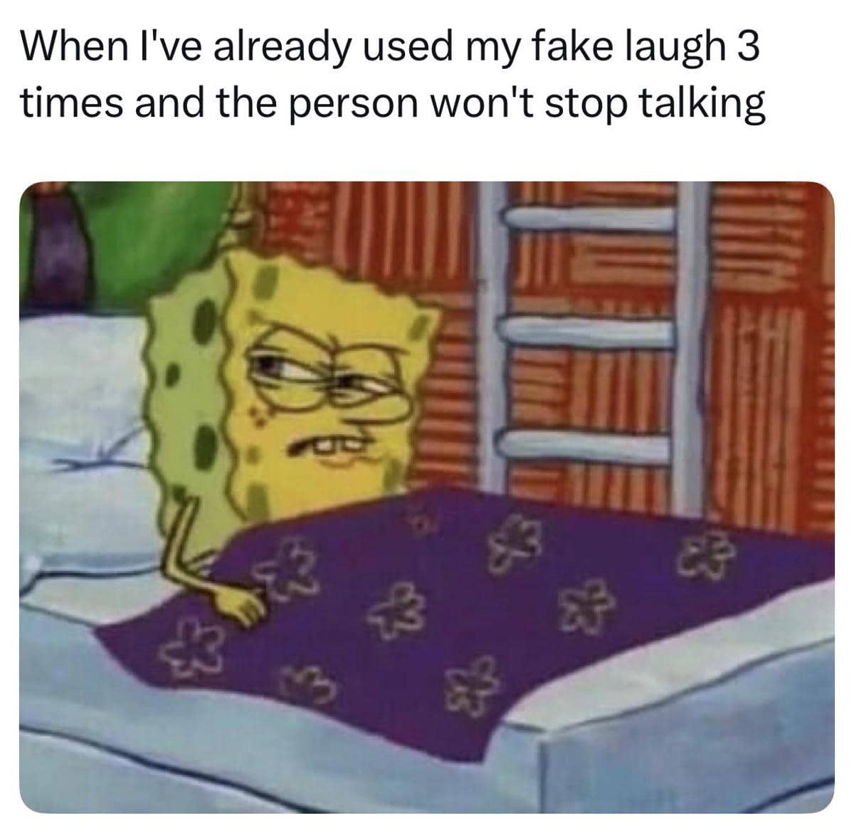 meme SpongeBob tentang lelucon