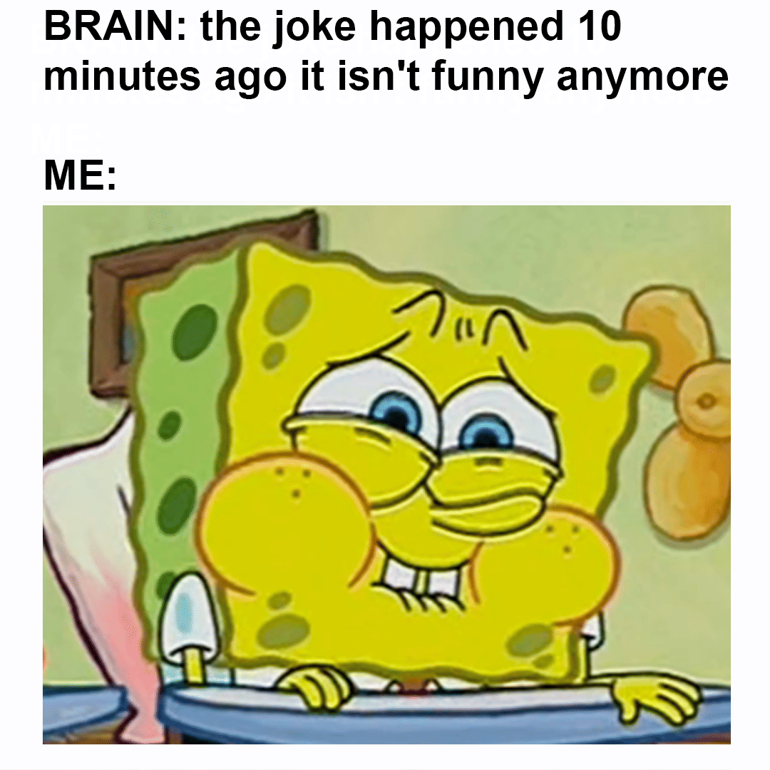 meme SpongeBob tentang lelucon