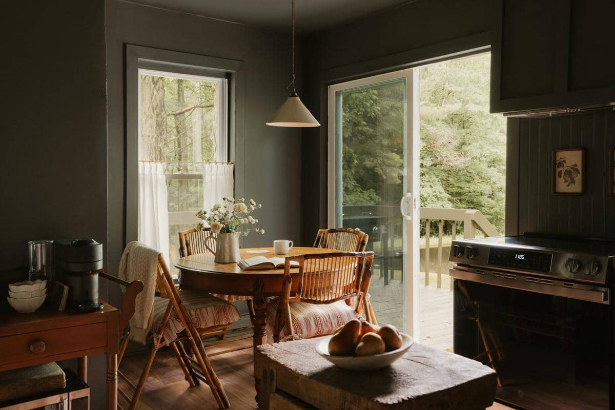 ilustrasi interior rumah klasik