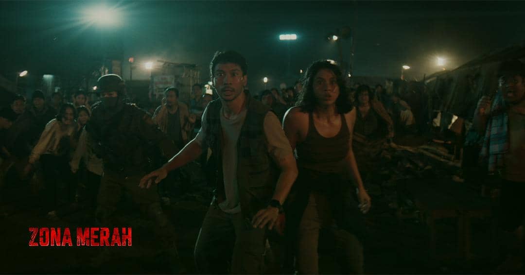 Cuplikan adegan dalam teaser film Zona Merah produksi Screenplay Films sebagai materi promosi film tersebut.