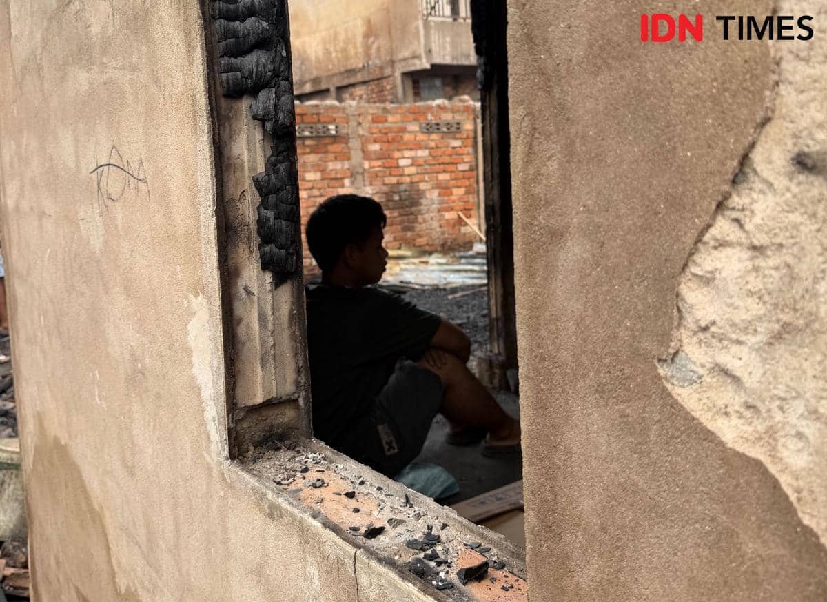 Derita Warga Korban Kebakaran 15 Rumah 8 Ulu Palembang, Harta Hangus