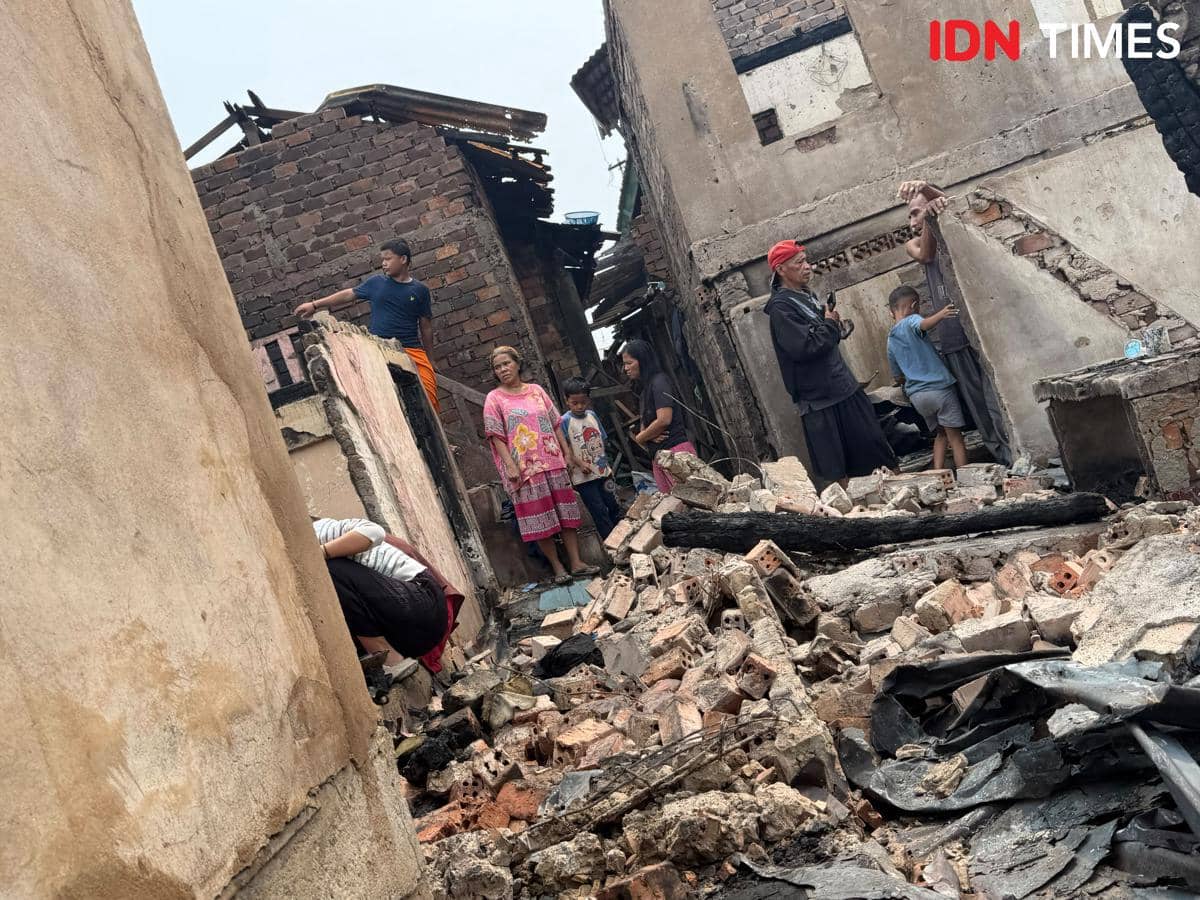Kebakaran 8 Ulu Palembang, 30 KK Terdampak Kebakaran Mengungsi