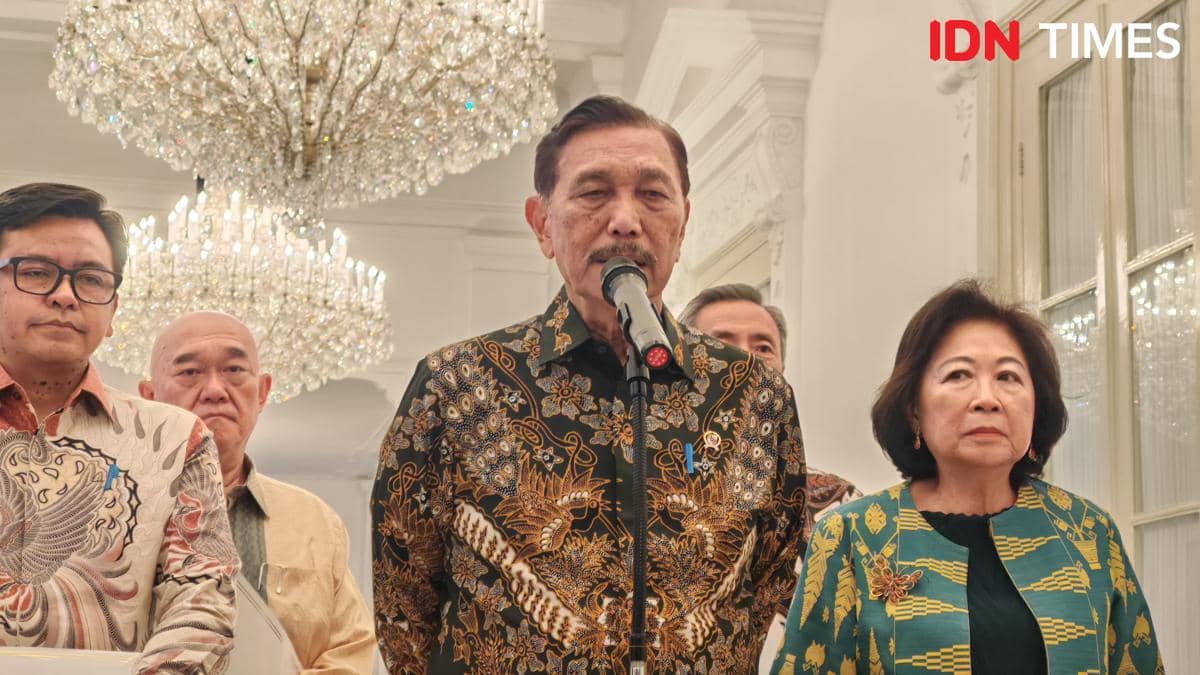 Ketua Dewan Ekonomi Nasional (DEN), Luhut Binsar Pandjaitan (IDN Times/Ilman Nafi'an)
