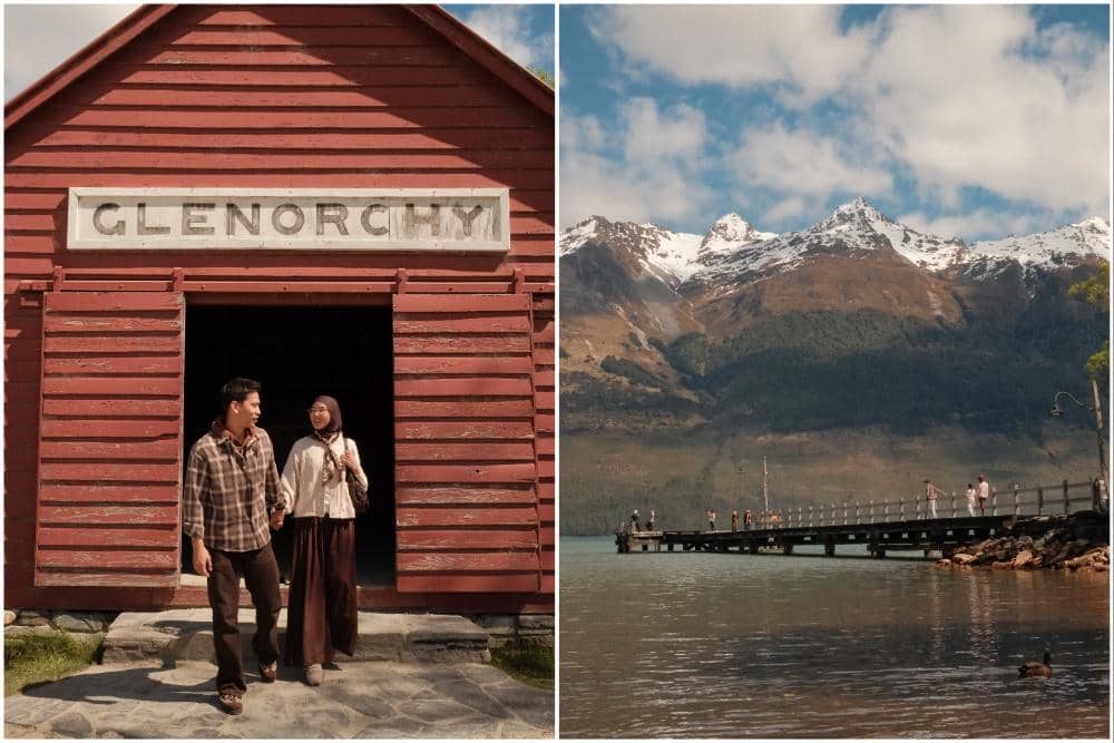 Dara Arafah dan Suami Menikmati Suasana Santai di Kota Glenorchy