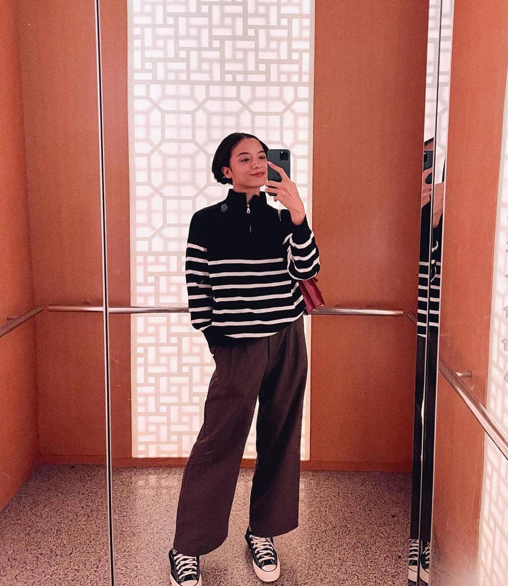 OOTD ala pemain film Empat Musim Pertiwi