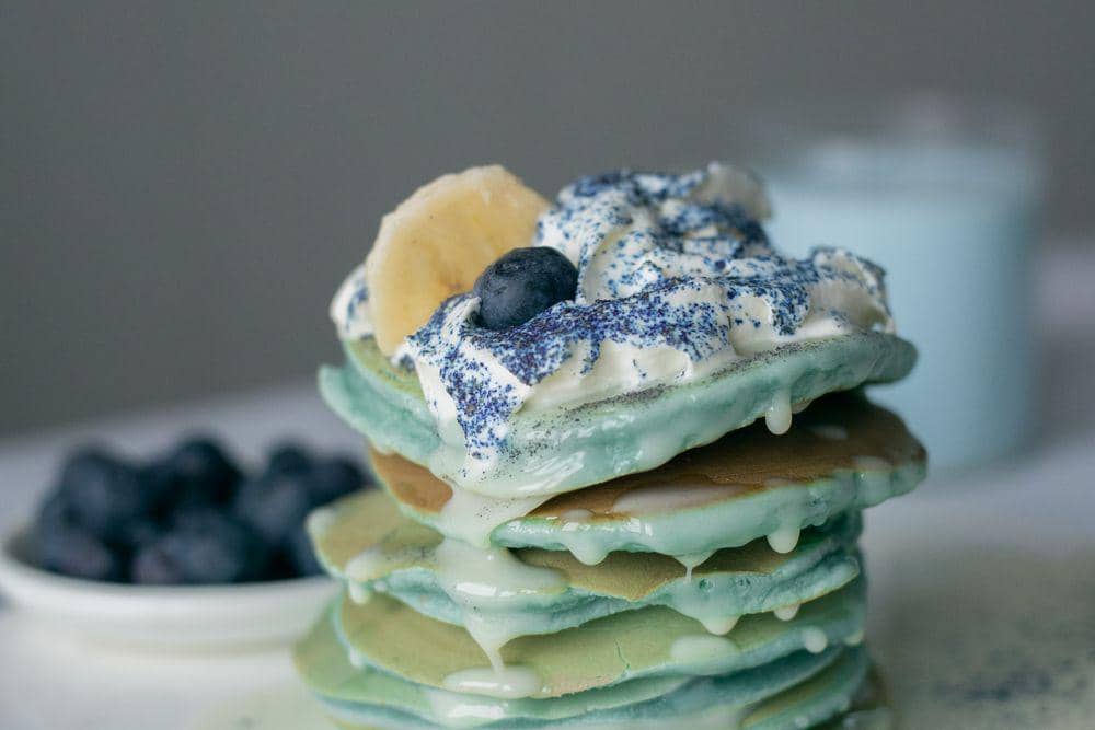 Resep Peppermint Blueberry Milk Pancake, Sarapan Manis dan Menyegarkan