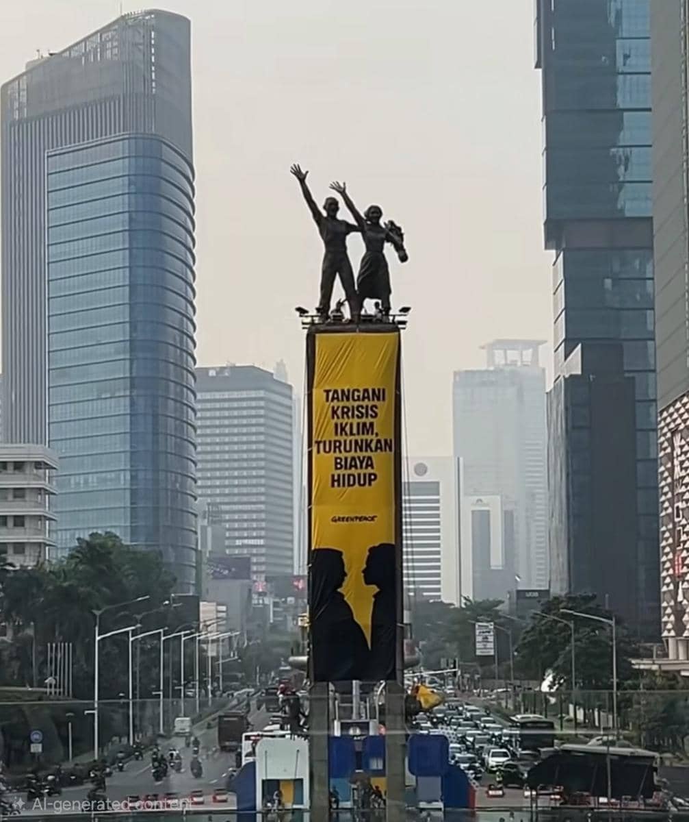 Greenpeace Indonesia, Baliho