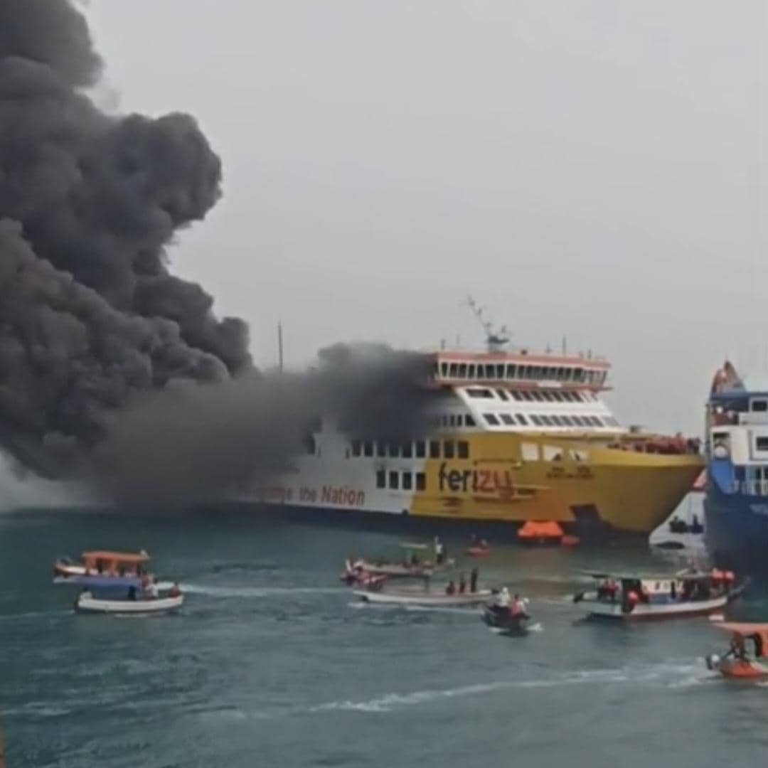 Kemenhub Ungkap Kronologi Kebakaran KMP Batumandi di Merak