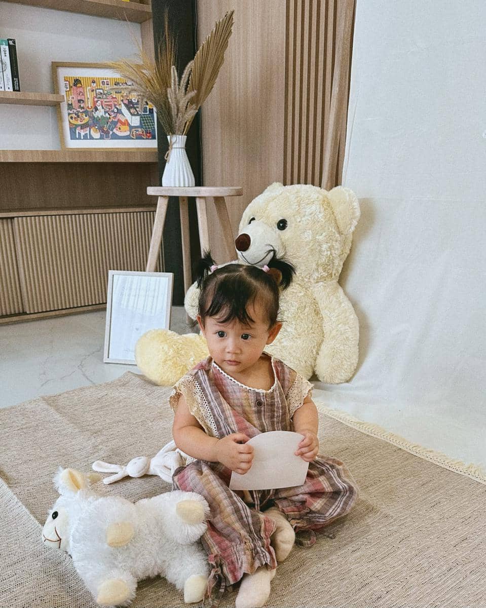 Dekorasi akikah Baby Sabin, anak Bintang Emon dan Alca, ditata untuk perayaan kelahiran sang buah hati.