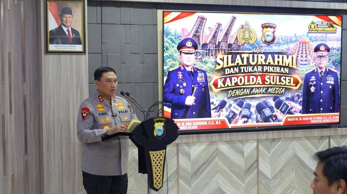 Kapolda Sulawesi Selatan (Sulsel), Irjen Pol Awal Chaeruddin/Dok. Humas Polda Sulsel