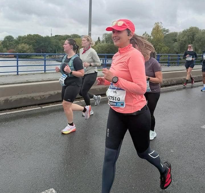 Ira Wibowo ikut TCS Amsterdam Marathon 2026