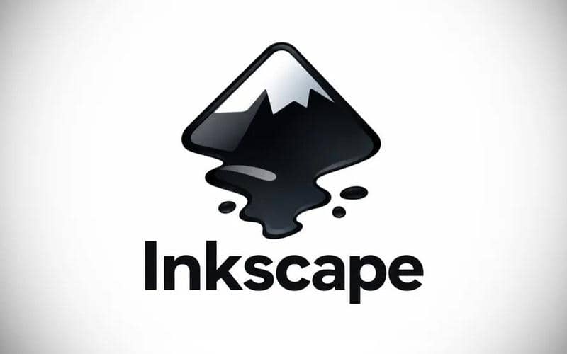 ilustrasi logo Inkscape