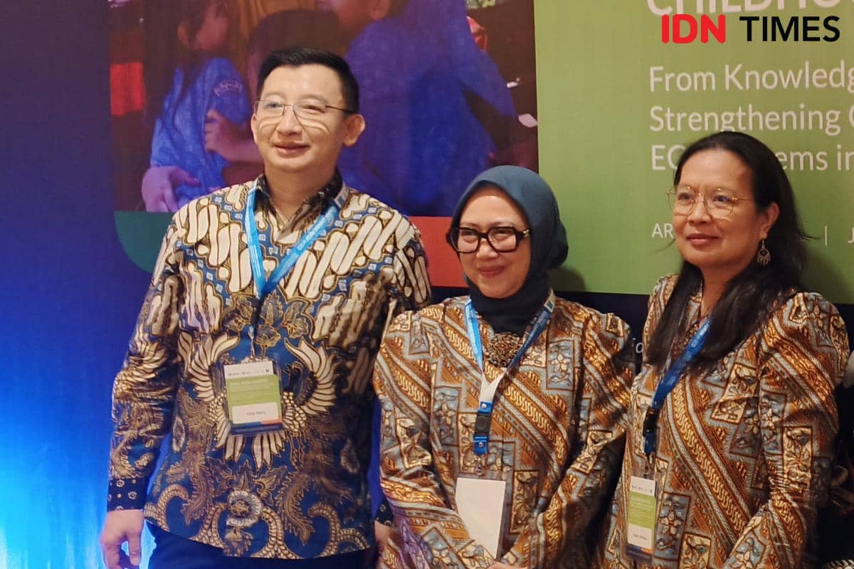 2026 Asia-Pacific Regional Learning Forum on Early Childhood Development yang diselenggarakan di Hotel Aryaduta, Jakarta Pusat, pada Selasa