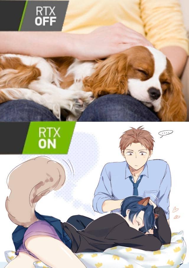 meme karakter anime cewek anjing
