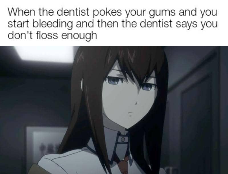 meme anime tentang tubuh berdarah