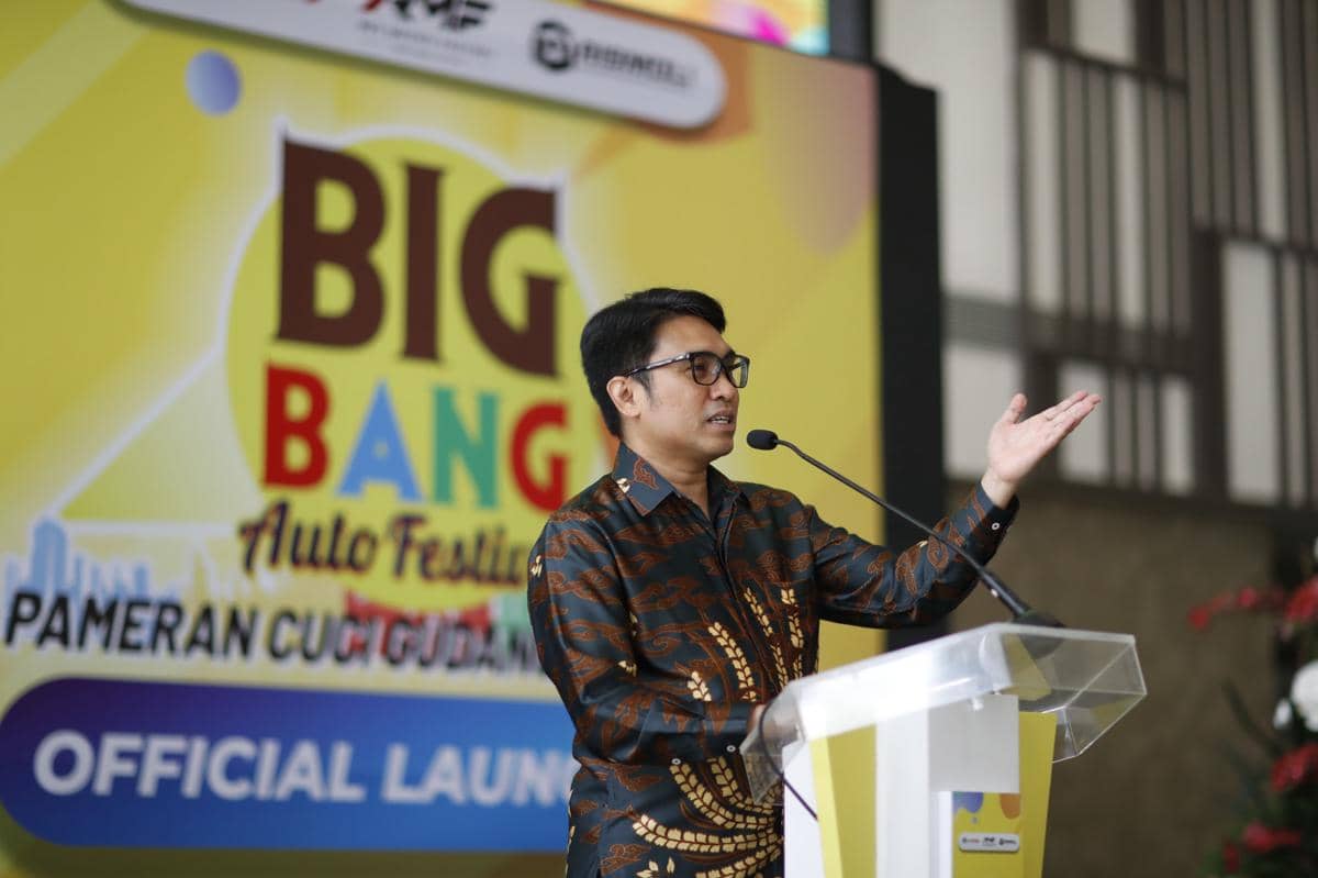 Potret Rudi MF, pendiri Rev Matrix Factory, pada dokumentasi yang disediakan untuk kebutuhan publikasi.