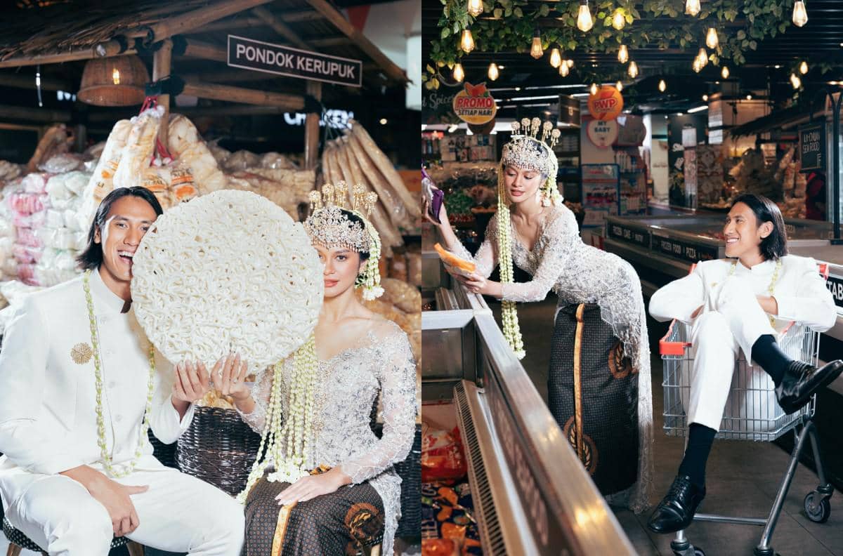 7 Inspirasi Prewedding di Supermarket ala Hana Malasan dan Sean Gelael