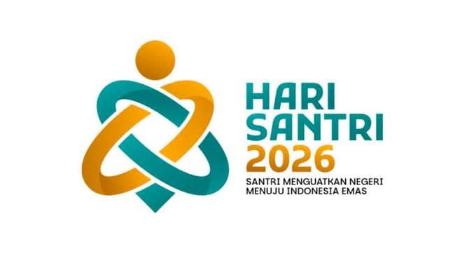 Logo hari Santri 2026 dari Kemenag
