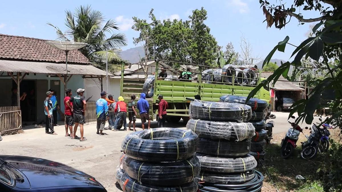 ALVApipe Dukung Jaringan Air Bersih 10,9 Km di Tulungagung