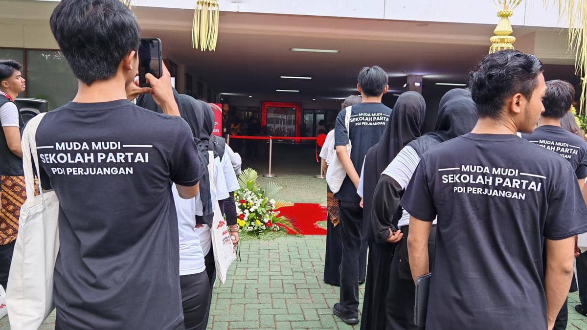 PDIP Gelar Muda Mudi Sekolah Partai (IDN Times/Ilman Nafi'an)