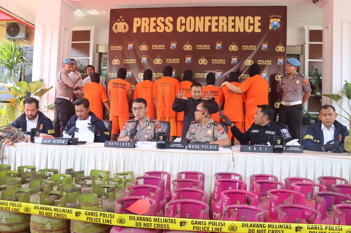 LPG Subsidi 3 Kg Dioplos, Sindikat Pasuruan Raup Rp1 Miliar