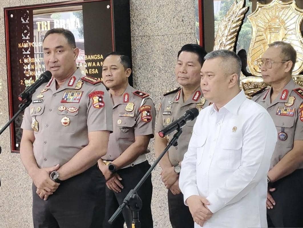 Kapolri Terima Kunjungan Menhub, Bahas Persiapan Nataru