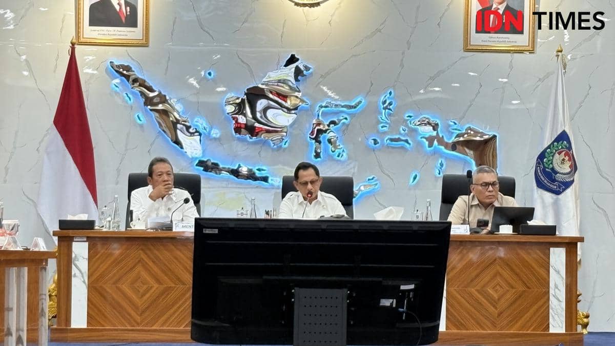 Satgas PRR Bahas Pemulihan Perikanan Sumatra, Butuh Rp371,8 Miliar, Rabu (21/10/2026) (IDN Times/Cantika Lutfiah)