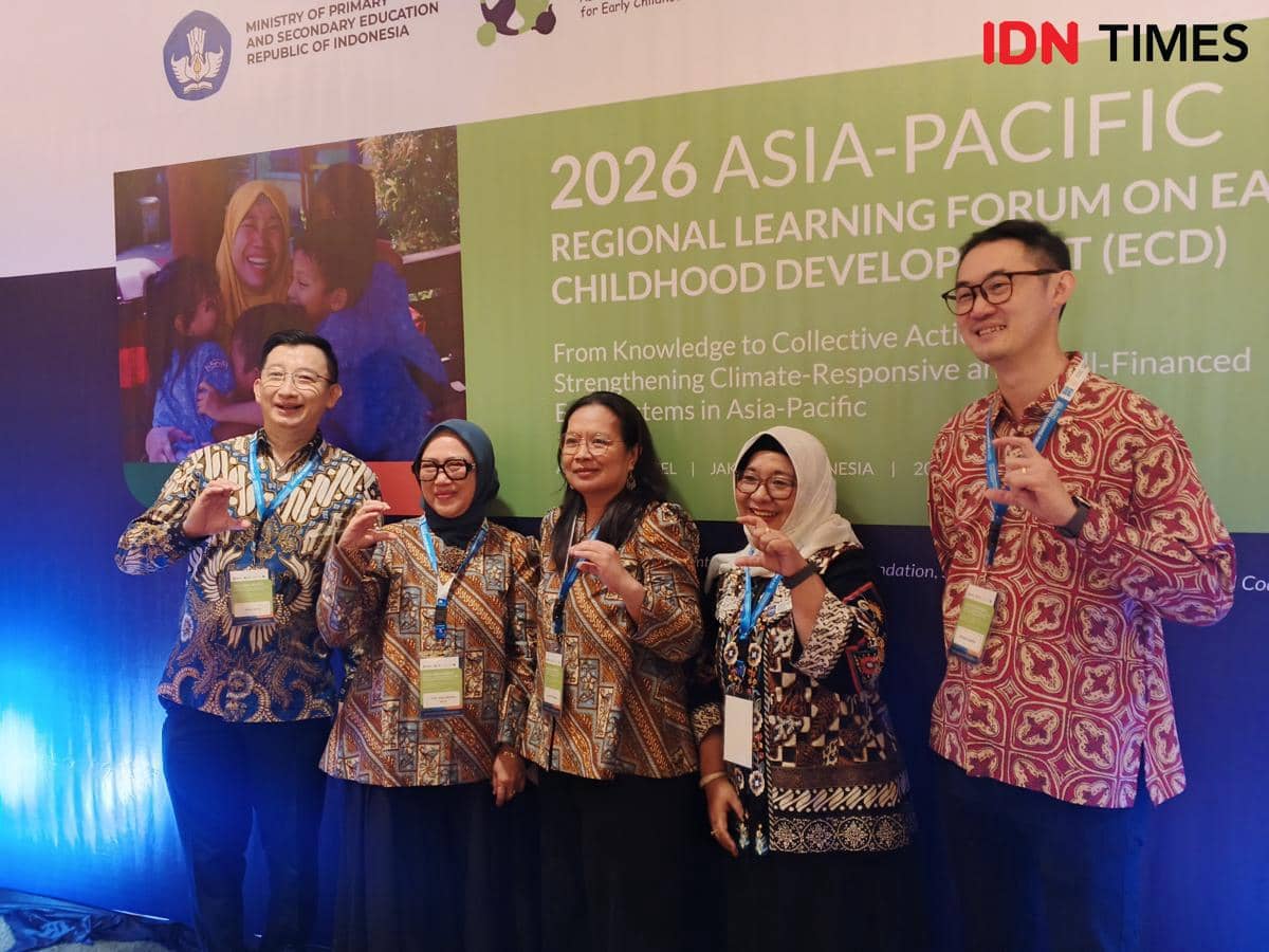 2026 Asia-Pacific Regional Learning Forum on Early Childhood Development yang diselenggarakan di Hotel Aryaduta, Jakarta Pusat