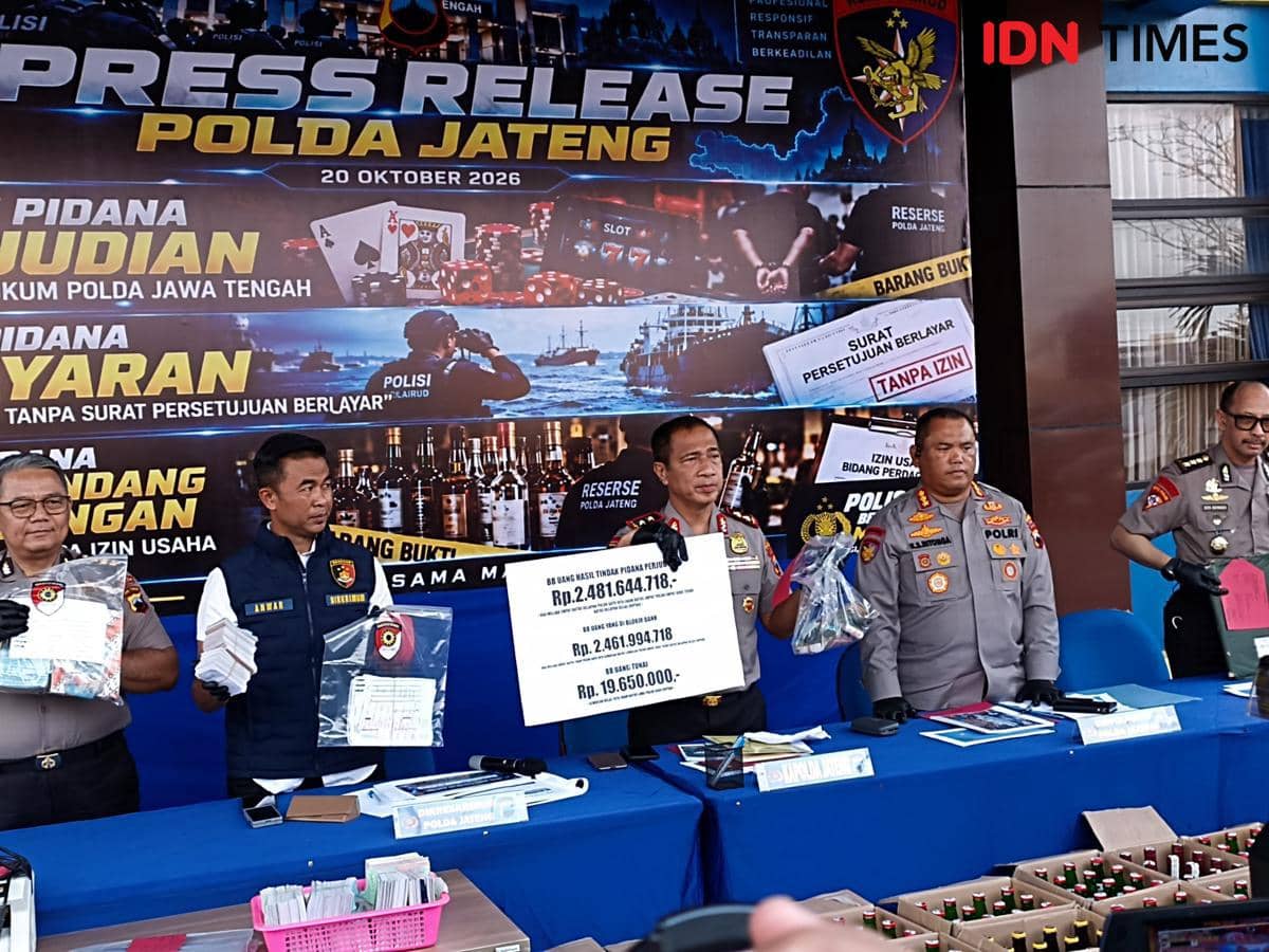 Selundupkan Miras ke Karimunjawa, Nahkoda Laba-laba Ditangkap