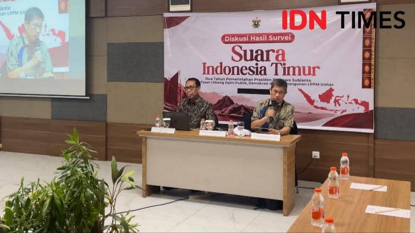 Survei Unhas: Kepuasan Warga Indonesia Timur ke Prabowo-Gibran 51 Persen