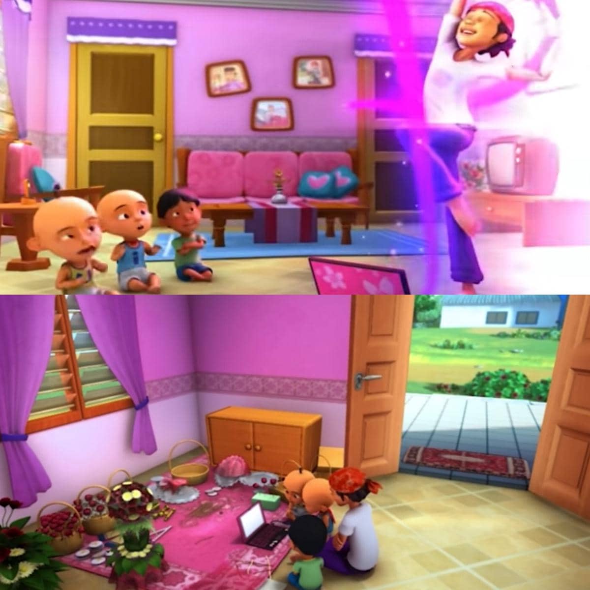 rumah Abang Salleh di Upin & Ipin