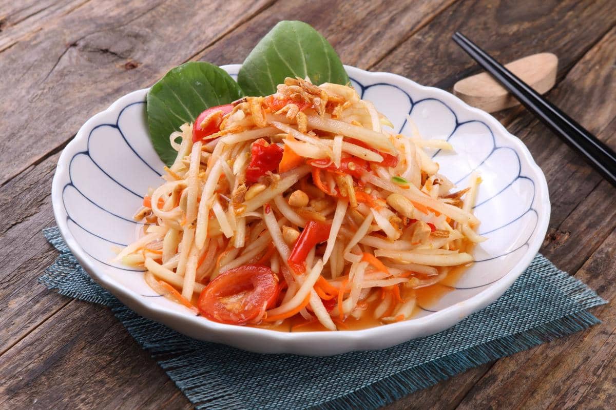 8 Makanan Pendamping Thai Mango Salad, Kesegarannya Unik