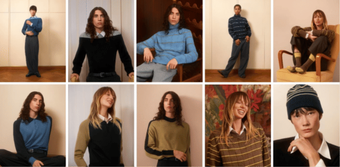 koleksi knitwear penuh warna dari UNIQLO yang berkolaborasi dengan F.RISSO