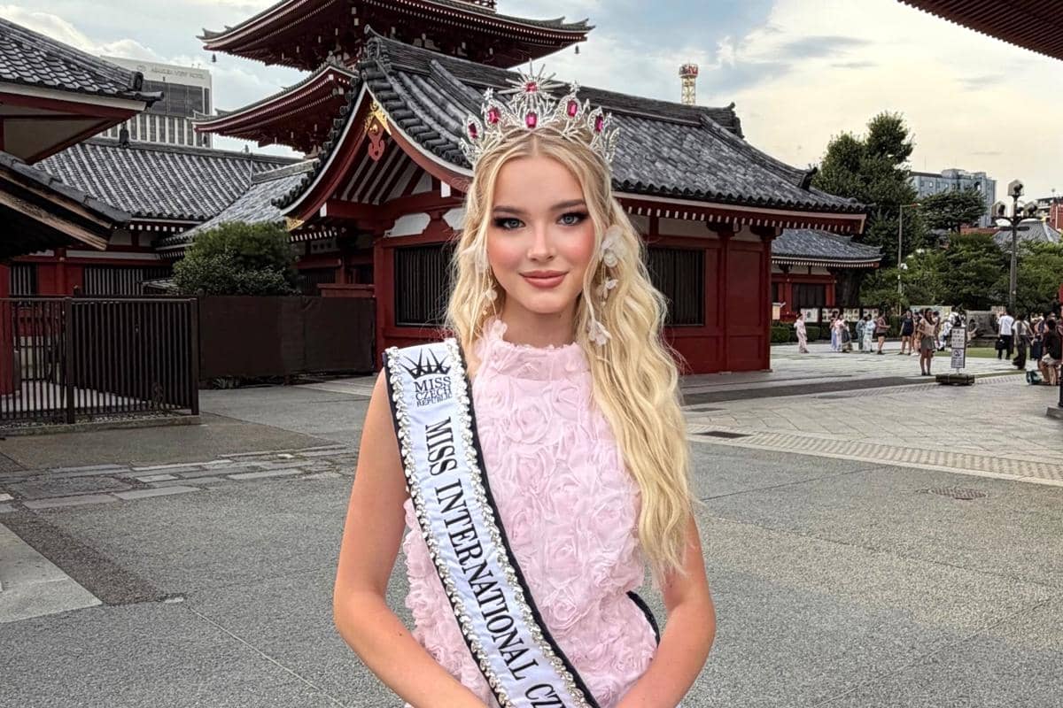 Profil Laura Glozarova Miss International Republik Ceko 2026, Mega Favorit!