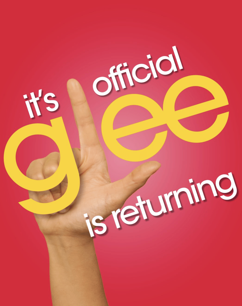 poster comeback Glee
