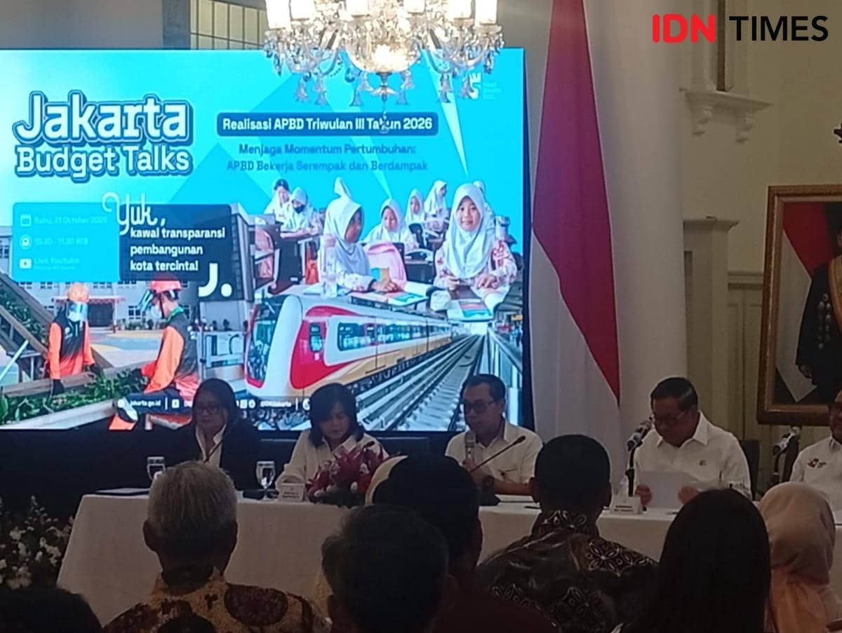 Realisasi Belanja APBD DKI Rp40,40 Triliun hingga September 2026