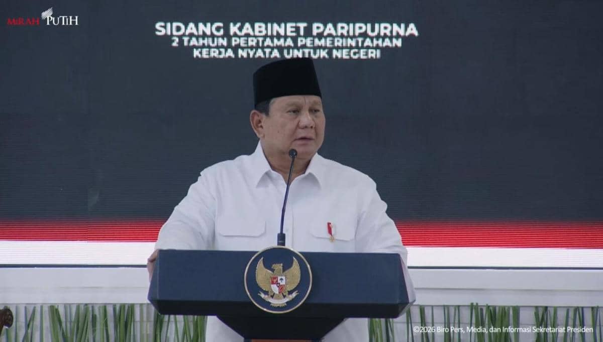 Pidato 2 Tahun Pemerintahan, Prabowo: Saya Bangga Jadi Presidenmu